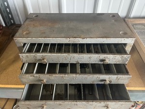 lot 24 image: Drill Bits  and organizer