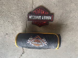 lot 70 image: Harley Davidson Sleeping Mat and sign