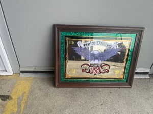 lot 73 image: Harley Davidson collectors mirror