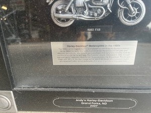 lot 74 image: Harley Davidsons collectables  Andys Harley Grand Forks 2007 picture