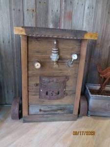 lot 17 image: Steam Punk Cabinet...