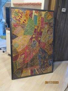 lot 26 image: Huge Custom Tapestry...