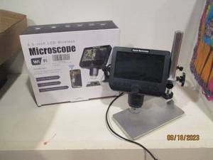 lot 42 image: LED Wireless WiFi Microscope...