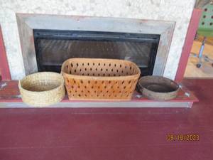 lot 47 image: 3 Large Baskets...