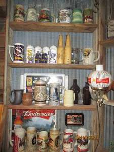 lot 83 image: Assorted Steins, Vikings Collecitbles...