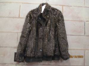lot 116 image: Reversible Faux Fur Coat...