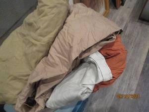lot 123 image: 4 King Flat Sheets...