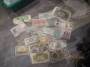lot 109 image: Misc Foreign Bills...
