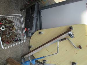 lot 352 image: Large moving platform, manual ice a...