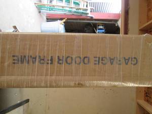 lot 410 image: Frontline 8x8 garage door frame...