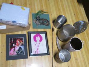 lot 878 image: Birthday Letters and stakes, misc w...