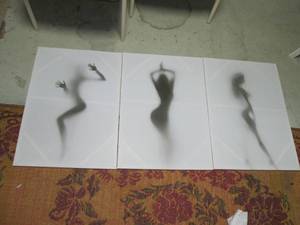 lot 521 image: Tasteful Nude Sillouettes...