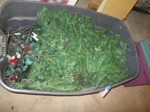 lot 288 image: Artificial Christmas Tree...