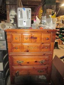lot 295 image: Heater & Dresser Contents...