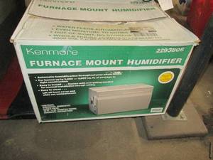 lot 298 image: Kenmore 3000 18 Gal Central Humidif...
