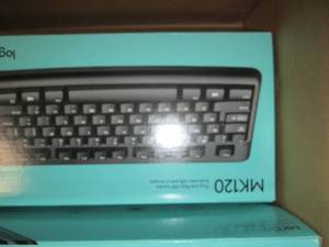 lot 536 image: Logitech MK120 Keyboards...