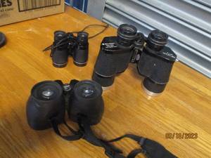 lot 156 image: 3 Pairs of Binoculars...