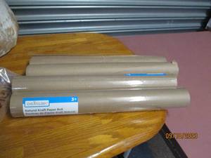 lot 164 image: 4 Rolls of Kraft Paper...