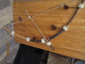lot 179 image: Native American Style Bow...