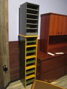 lot 8 image: Stacking Storage Shelves...
