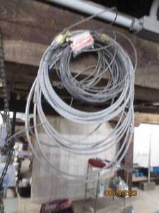 lot 221 image: Rolls of Cable