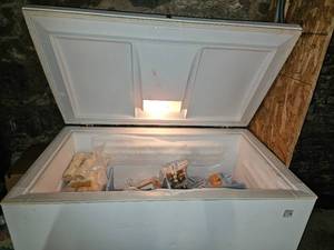 lot 561 image: Sears Kenmore Chest Freezer
