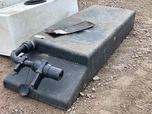 lot 20 image: (2) Bulk Liquid Tanks & Camper Waste Water Tank