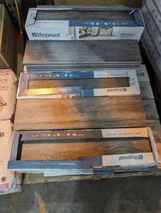lot 10 image: Lifeproof Shadow Wood 6 in. x 24 in. Porcelain Floor and Wall Tile (232 sq. ft.)