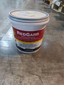 lot 14 image: Custom Building Products RedGard 1 Gal. Waterproofing and Crack Prevention Membrane