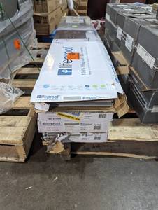 lot 16 image: Lifeproof Sterling Oak 6 MIL x 8.7 in. W x 48 in. L Click Lock Waterproof Luxury Vinyl Plank Flooring (80 sqft)