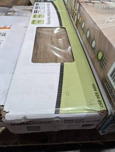 lot 26 image: TrafficMaster Edwards Oak 6 MIL x 6 in. W x 36 in. L Click Lock Waterproof Luxury Vinyl Plank Flooring (24 sqftcase)