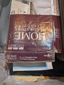 lot 29 image: Home Decorators Collection Coastal Oak 8 MIL x 7.5 in. W x 48 in. L Click Lock Waterproof Luxury Vinyl Plank Flooring (46 sqft)