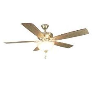 Chantilly 52 in. Indoor Brushed Nickel Ceiling Fan with Light