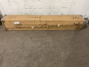 lot 101 image: Gardesol 12 x 20 ft Beige 8-Leg Heavy Duty Carport Canopy