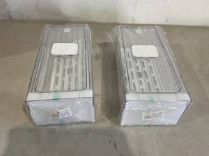 lot 207 image: Diskary Stackable Refrigerator Organizer Drawer Bins - TransparentWhite