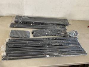 lot 233 image: Spurgehom Room Divider,3 Panel Folding Partition Privacy Screens