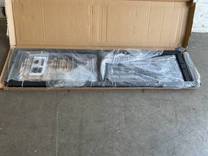 lot 141 image: Mellow Best Price Mattress 14 Inch Black Metal Queen Size Platform Bed Frame