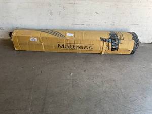 lot 143 image: JINGWEI 12 Inch Innerspring Hybrid King Size Mattress-in-a-box