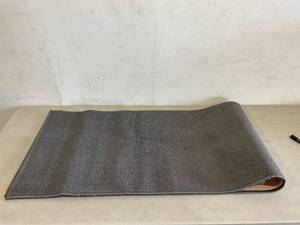 lot 249 image: Kapaqua Rubber Backed Non-Slip Runner Rug - Grey