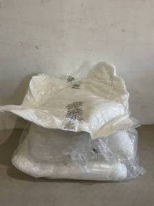 lot 250 image: LOT OF 2 Foamily Throw Pillow Inserts - White