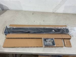 lot 260 image: Muzata Black 36 Stainless Steel Cable Railing Post