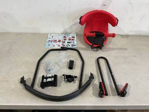 lot 270 image: KCRET Front Mount Red Kids Bike Seat