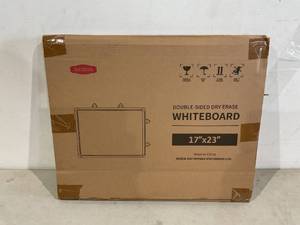 lot 272 image: SUODUN Mobile Rolling Magnetic Double Sided Whiteboard Easel with Stand