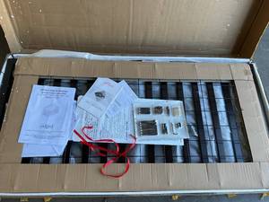 lot 158 image: Oxford Baby Nolan 4-in-1 Convertible Baby Crib - Espresso Brown