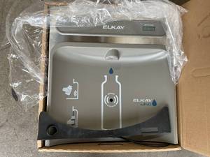 lot 8 image: Elkay Stainless Steel Bottle Filling Station