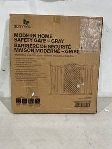 lot 51 image: Summer Infant Black Modern Home Safety Gate
