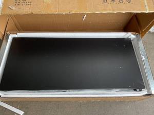 lot 25 image: Mlezan 3 Drawer Lateral Filing Cabinet - Black
