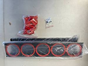 lot 419 image: Takuoo Spray Bottle Storage Rack with 5 Holes and 7 Hooks