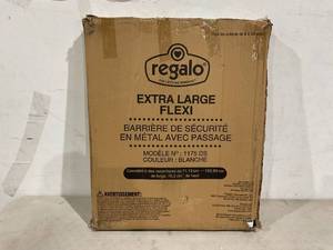 lot 61 image: Regalo 76 Inch Super Wide Configurable Baby Gate