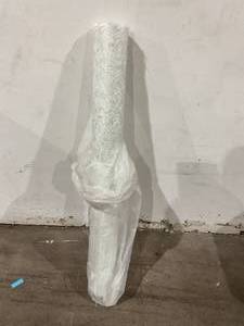 lot 84 image: Roll of 50 x 360 inch Fiberglass Chopped Strand Mat Cloth